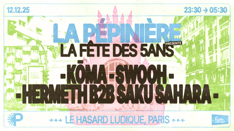 LES 5 ANS DE LA PÉPINIÈRE